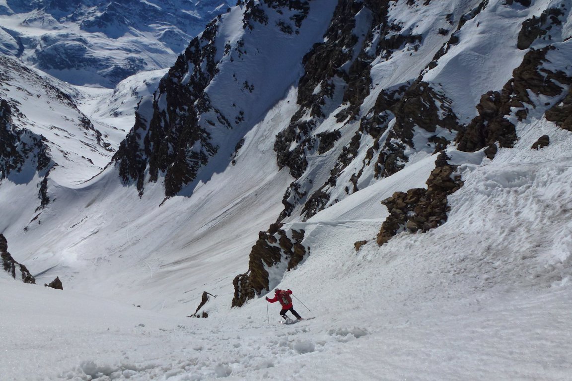 Au tour de Polito : Une superbe descente qui rélève un peu le niveau de la rando.