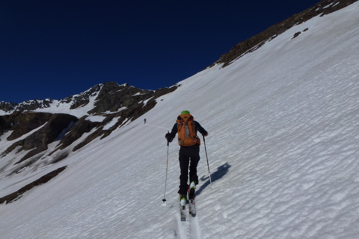 #17 La troisième montée du jour : Et c La troisième montée du jour : Et c'est parti pour rejoindre le col du Montet dans une grande douceur.