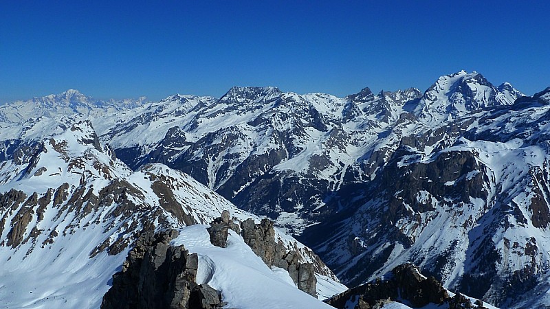 #6 Roche Nue : Pano au sommet. Roche Nue : Pano au sommet.