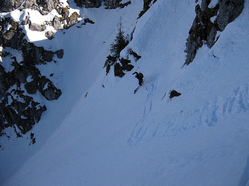 #10 Sur fond de couloir NW. Sur fond de couloir NW.