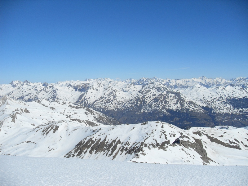 #6 Cime de la Condamine : vue en direction du Mont Blanc Cime de la Condamine : vue en direction du Mont Blanc