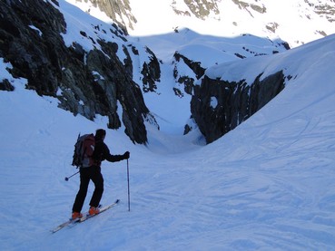 #7 cayonne sous le glacier : passage splendide mais crouté cayonne sous le glacier : passage splendide mais crouté