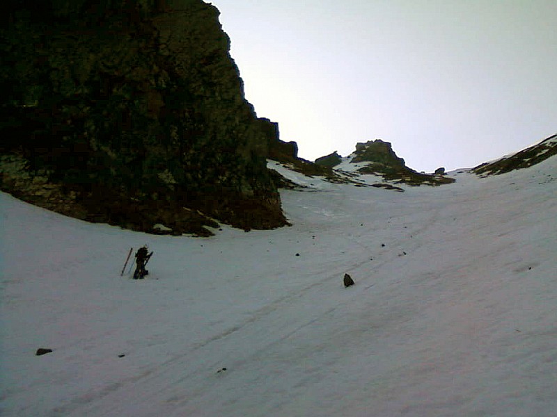 #3 Couloir du Moine : Soupe, soupe et soupe. Plus on descend, et plus il y en a... Couloir du Moine : Soupe, soupe et soupe. Plus on descend, et plus il y en a...