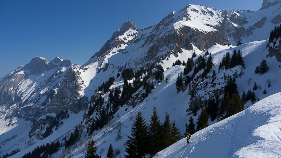#7 Bargy, Pointe Blanche : Et Balafrasse.. moins austère dans l Bargy, Pointe Blanche : Et Balafrasse.. moins austère dans l'après-midi