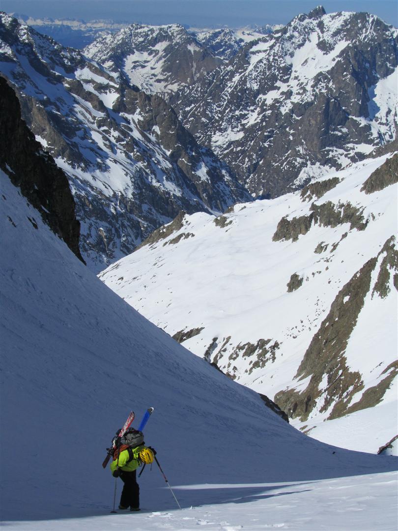#3 arrivée à la brèche de l arrivée à la brèche de l'Olan : à 2950 m