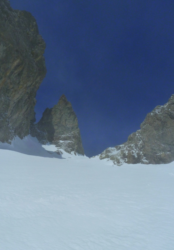 Couloir de remontée : la fameuse dent