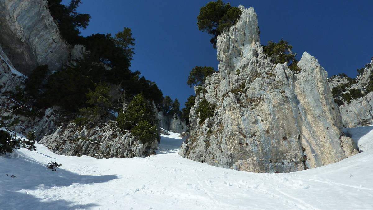 #13 couloir secondaire : pas de traces avant mon passage couloir secondaire : pas de traces avant mon passage