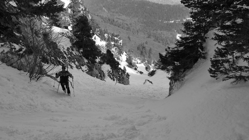 #7 Dans le couloir en virgule : Carl à flipper de la neige dure... Dans le couloir en virgule : Carl à flipper de la neige dure...