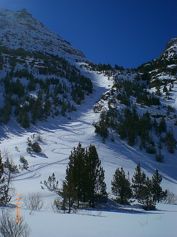 #11 La Charvie : couloir bien bon La Charvie : couloir bien bon