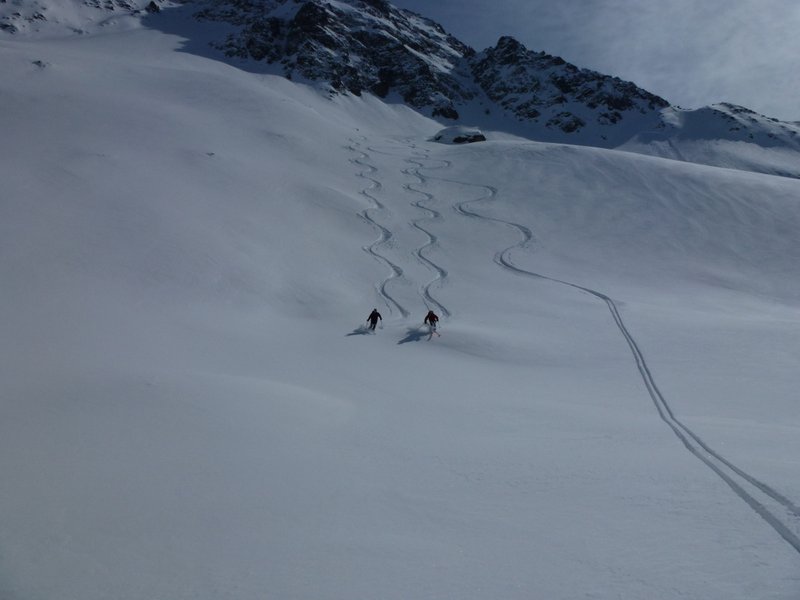 #18 Lacs Jovet : Du très bon ski au dessus des lacs Lacs Jovet : Du très bon ski au dessus des lacs