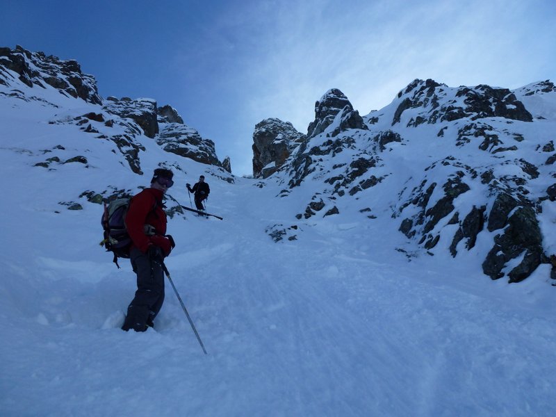 Couloir N : Le haut du couloir