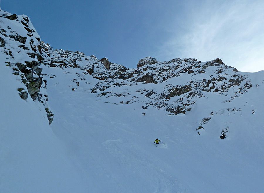 Couloir N : Partie centrale.