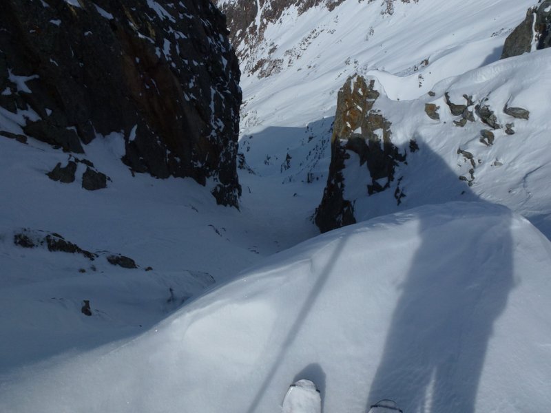 Couloir N : Couloir N, pas prévu, mais difficile de résister