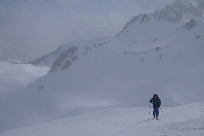 #4 Arrivée sous le col du Chardon : Arrivée sous le col du Chardonnet. Arrivée sous le col du Chardon : Arrivée sous le col du Chardonnet.