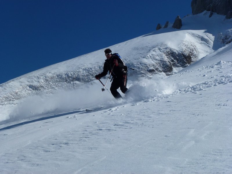 #11 Trou de la Pierre du Mt Blanc : Enfin du soleil Trou de la Pierre du Mt Blanc : Enfin du soleil