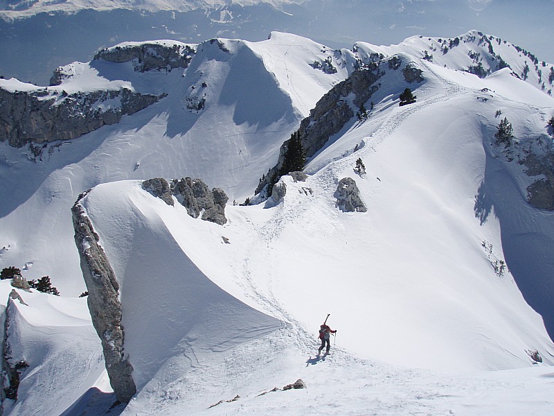 #3 Bientôt au sommet... : et la première descente ! Bientôt au sommet... : et la première descente !