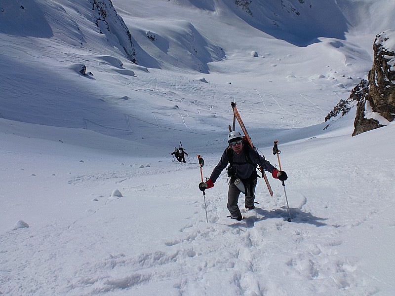 #6 breche portetta : remonter au couloir des chamois breche portetta : remonter au couloir des chamois