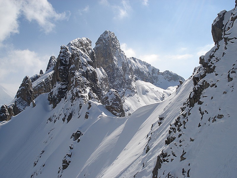 #16 breche portetta : aiguille de may déjà derriere nous breche portetta : aiguille de may déjà derriere nous