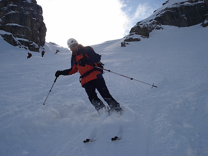 #19 breche portetta : Dans le couloir des chamois...Sans commentaire ! breche portetta : Dans le couloir des chamois...Sans commentaire !