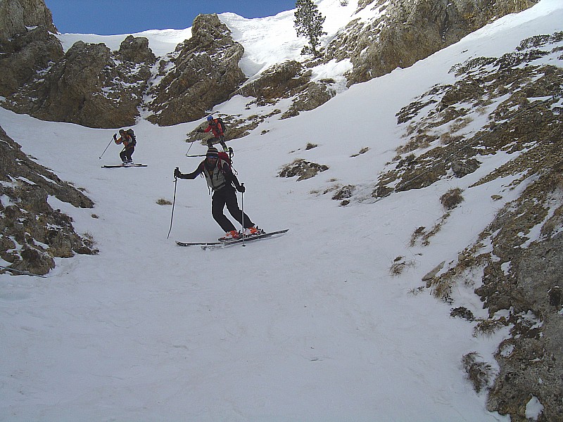 #8 au départ : Pas Fouillet : neige dure et bon grip. au départ : Pas Fouillet : neige dure et bon grip.