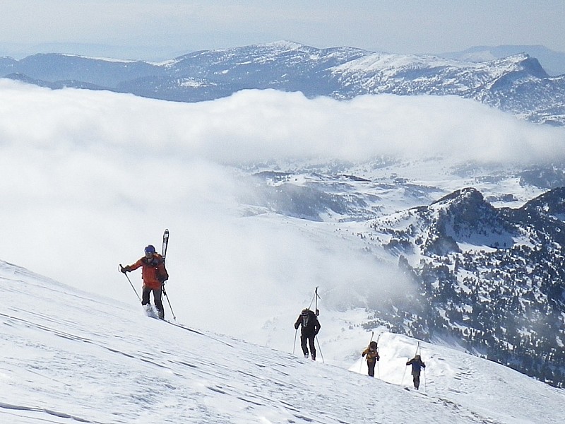 #16 En haut de l En haut de l'arête S : Bientôt le sommet... enfin, après la bosse d'après!...