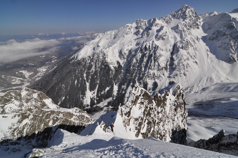 #9 Fil de l Fil de l'arête : Mick à l'entrée du couloir,