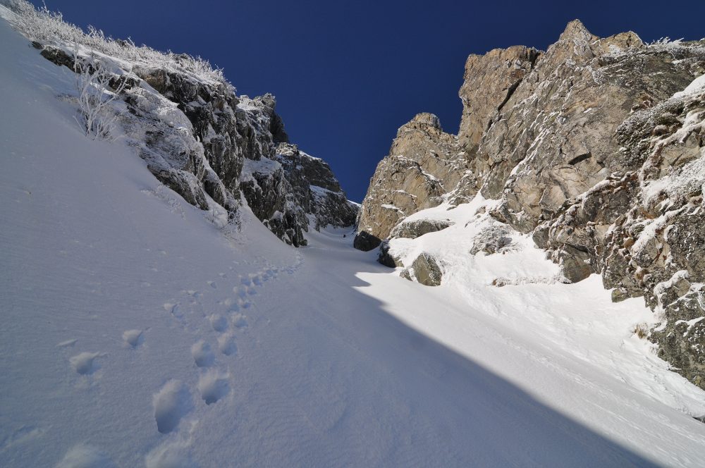 #1 Suivez l Suivez l'escalier : A peine le temps de chausser les crampons, Mick a déjà disparu à l'horizon