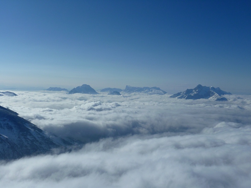 #2 Dévoluy : sortant de la mer de nuages Dévoluy : sortant de la mer de nuages