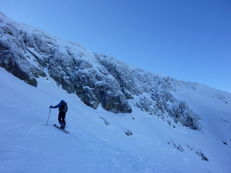 #1 1ère montée : Rochers complètement givrés 1ère montée : Rochers complètement givrés