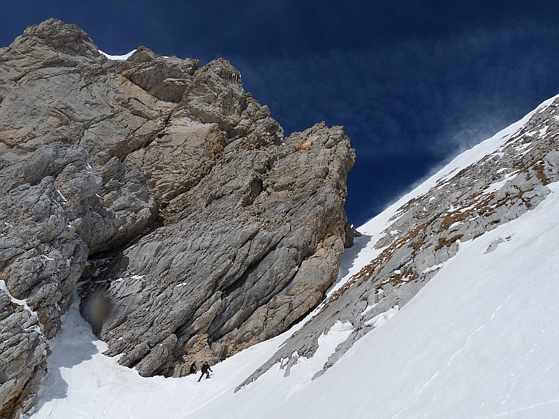 #2 Haut du couloir : Séb entame la descente Haut du couloir : Séb entame la descente