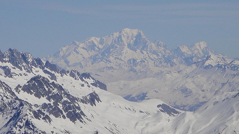 Mont Blanc : On ne pouvait pas de ne pas le prendre en photo.