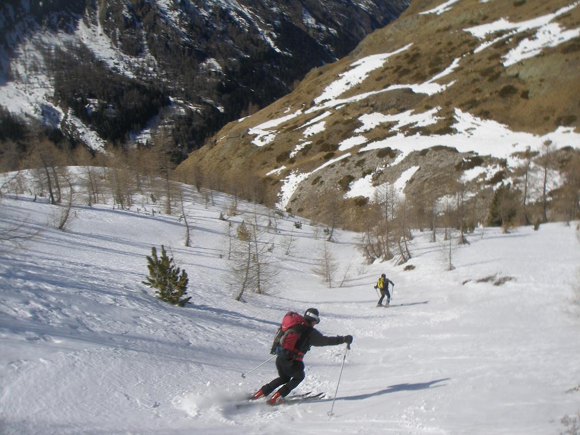 #8 puis un peu de poudre : dans les creux puis un peu de poudre : dans les creux