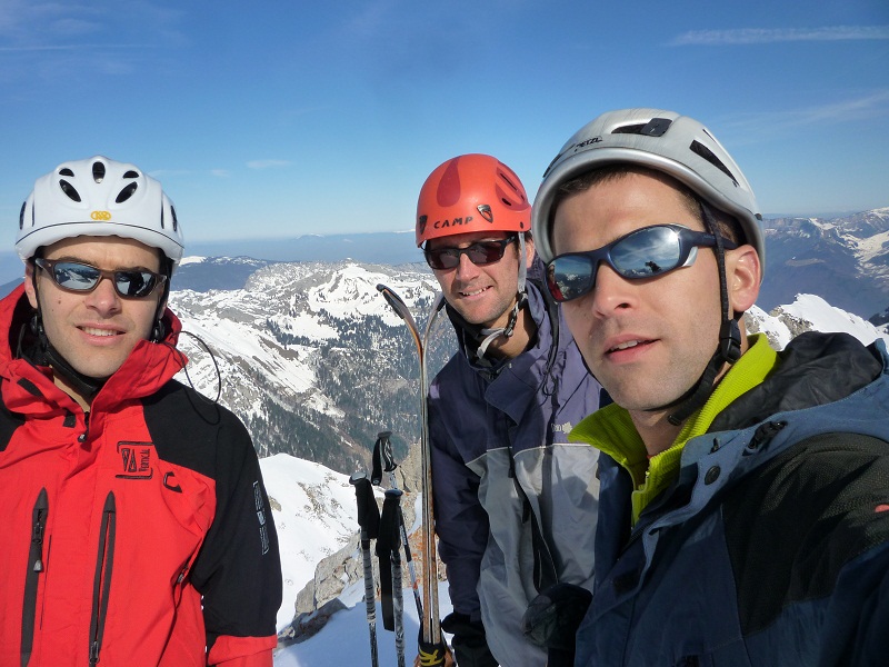 #5 Summit : avec la bonne bise on va pas rester longtemps! Summit : avec la bonne bise on va pas rester longtemps!