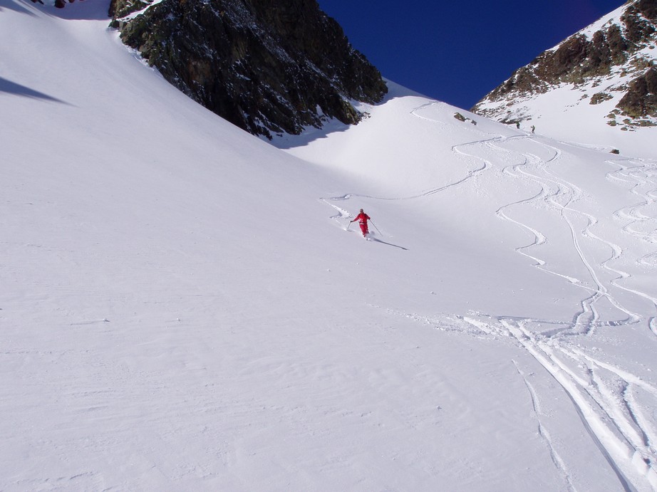 #5 Descente : Poudreuse excellente en haut! Descente : Poudreuse excellente en haut!