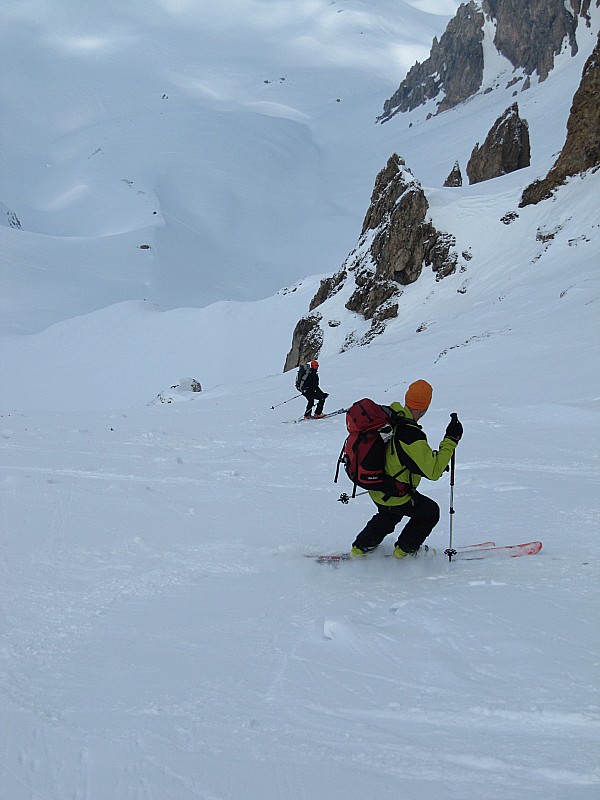 #3 Portion de neige : moins soufflée, dure mais avec un bon grip. Portion de neige : moins soufflée, dure mais avec un bon grip.