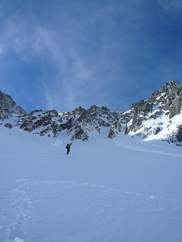 #5 Jean : trace le cône inférieur du couloir Jean : trace le cône inférieur du couloir