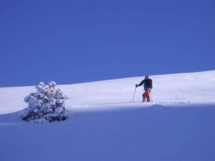#1 Sous l Sous l'arête du Brouffier : On sort des nuages, ça ne s'annonce pas mal...
