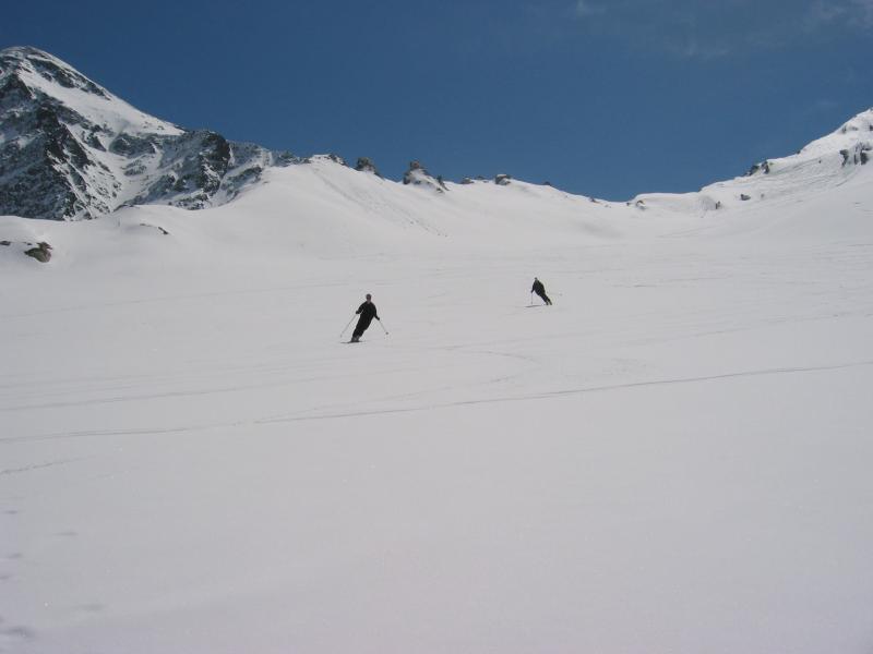 Roc du Blanchon : Cette descente, on la ferait bien  trois quatre fois par jour...