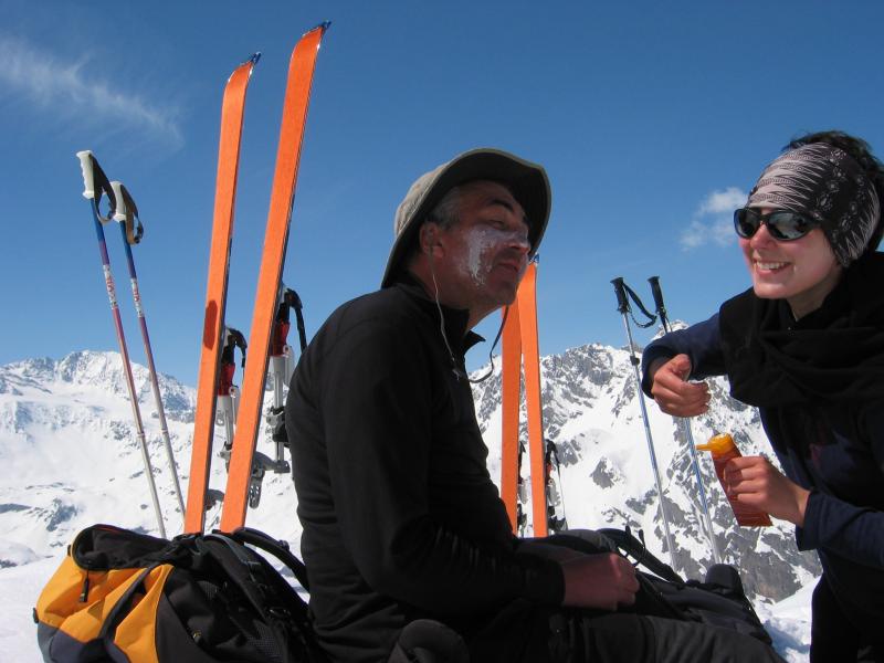 Roc du Blanchon : Que d'attentions pour leur vieux père !