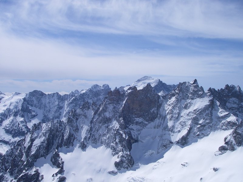#2 Dome des écrins : Les conditions avaient l Dome des écrins : Les conditions avaient l'air bonnes.....de loin