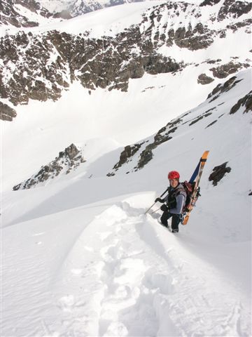 #2 Becca du Lac : Sortie de la rampe : seul passage en bonne condition ce jour :( Becca du Lac : Sortie de la rampe : seul passage en bonne condition ce jour :(