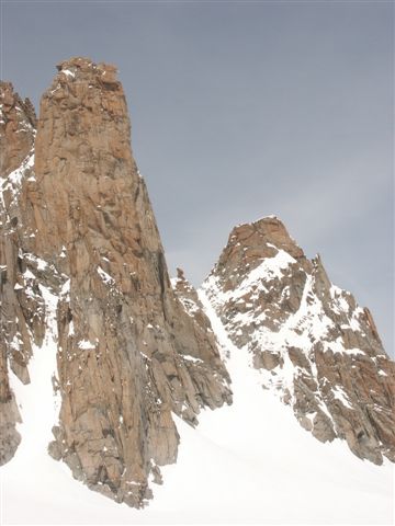 #1 Tour Ronde : Brêche des Carabiniers entre le Petit et le Grand Capucin. Tour Ronde : Brêche des Carabiniers entre le Petit et le Grand Capucin.