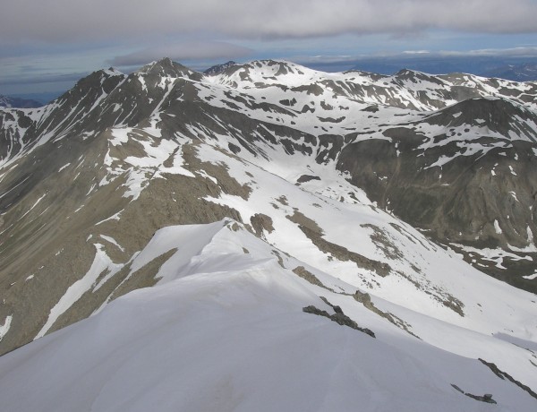 #1 Du sommet de la Gde Epervière : La crête Epervière/Aupet Du sommet de la Gde Epervière : La crête Epervière/Aupet