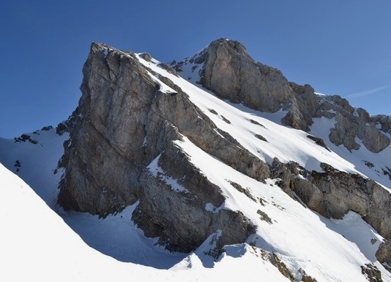 #8 Col du Rasoir (8) : Au col, vue côté Pointe Blanche Col du Rasoir (8) : Au col, vue côté Pointe Blanche
