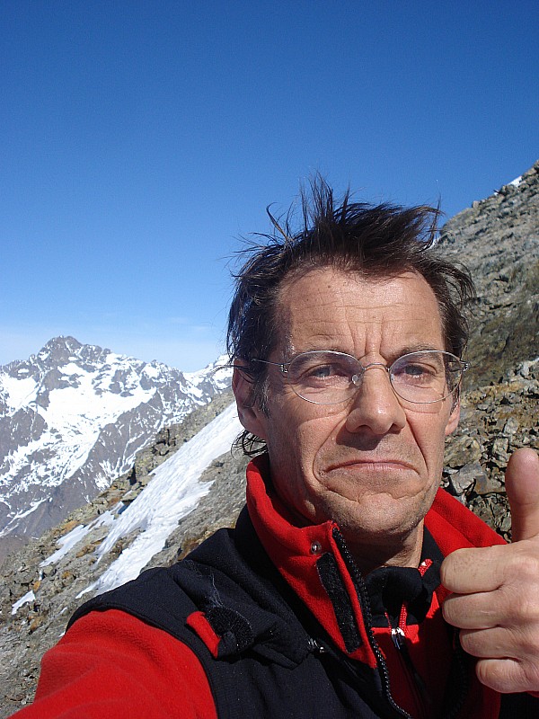 #4 trop content!! : devant l trop content!! : devant l'Olan , heureux et confiant pour une descente magnifique!