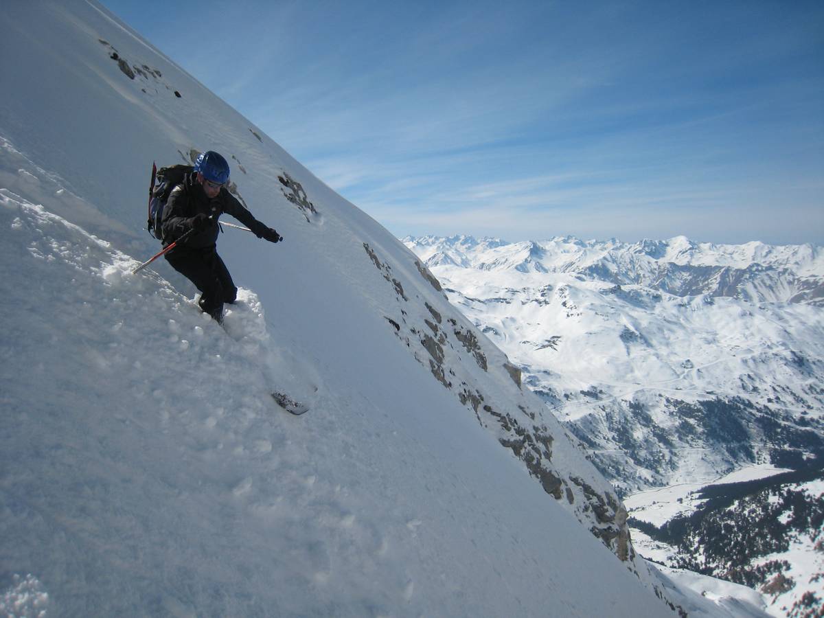 c'est parti pour 500m de poudre