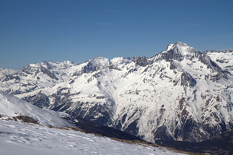 #3 Vanoise : p Vanoise : p'tit coup d'oeil à la Parrachée, pointge de l'Echelle, Rateau d'Aussois (entre autres)