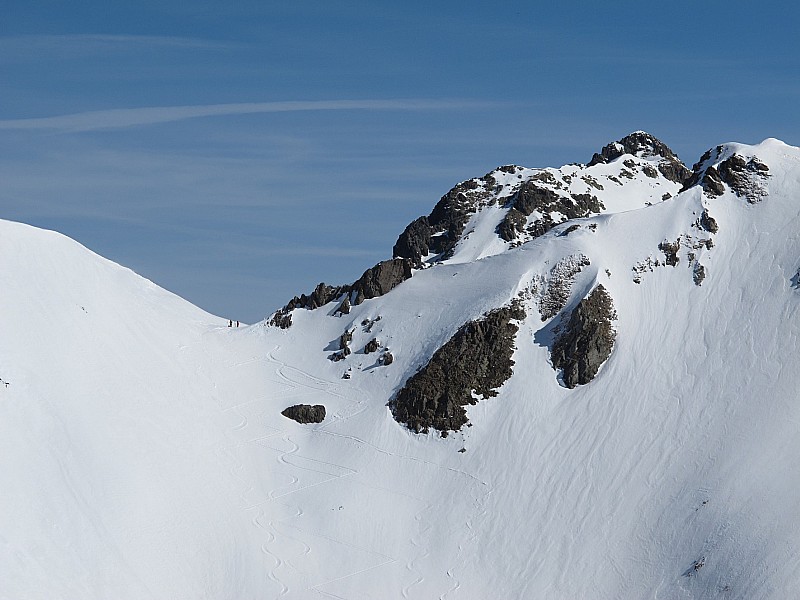 #8 rocher de l rocher de l'homme : col de la mine de fer versant S