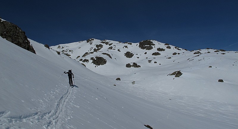 #15 rocher de l rocher de l'homme : remontée à la pointe du scialet