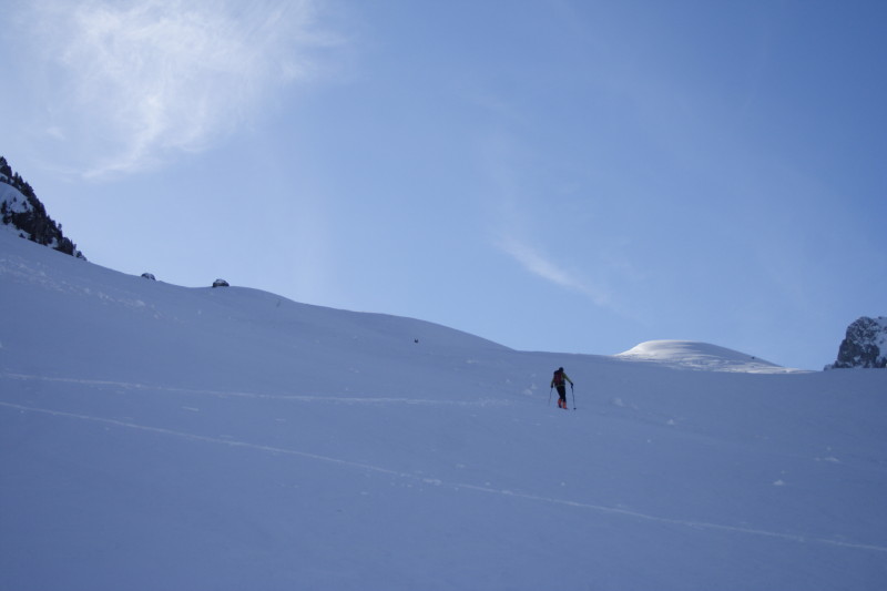 #1 Rampe du pas du Gargoton : une bonne poudre pour la trace de montée Rampe du pas du Gargoton : une bonne poudre pour la trace de montée